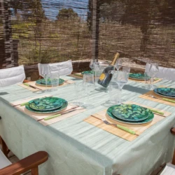 Table Outside_Portoheli Villas