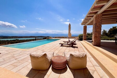 kalisti swimming pool luxury holidays greece